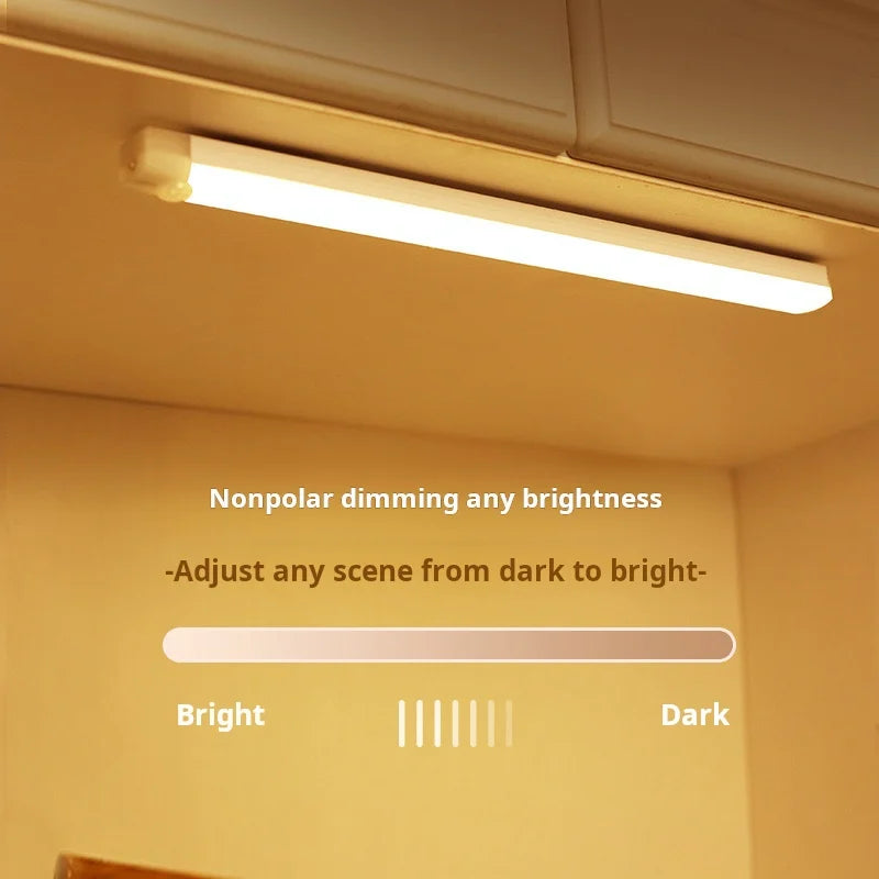 Rechargeable Motion Sensor LED Cabinet Light – Wireless & Dimmable