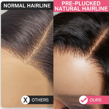Body Wave Lace Front Wig Human Hair – 13x4 & 13x6, 180%-220% Density