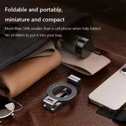 Magnetic Phone Stand with 360° Rotation – Hands-Free Holder