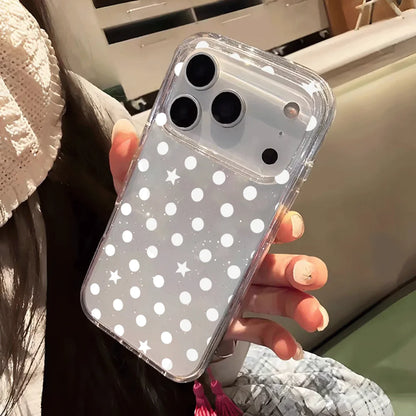Dot Star INS Glitter iPhone Case