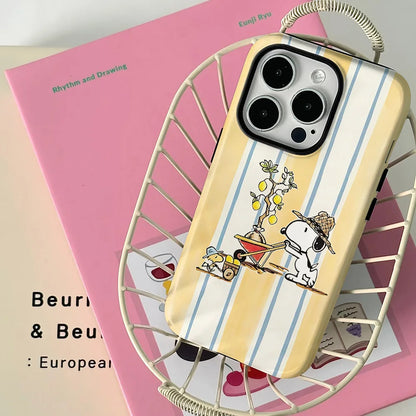 Cartoon Snoopies Cute iPhone Case