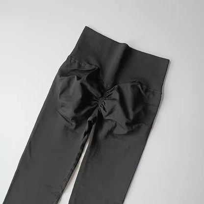 Seamless High Waist Yoga Leggings Women – Scrunch Butt Push Up Gym Pants