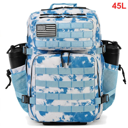 45L Tactical Backpack – Waterproof Military Hiking Bag