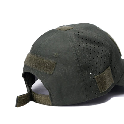 Tactical Baseball Cap with Velcro Patch – Breathable Adjustable Hat