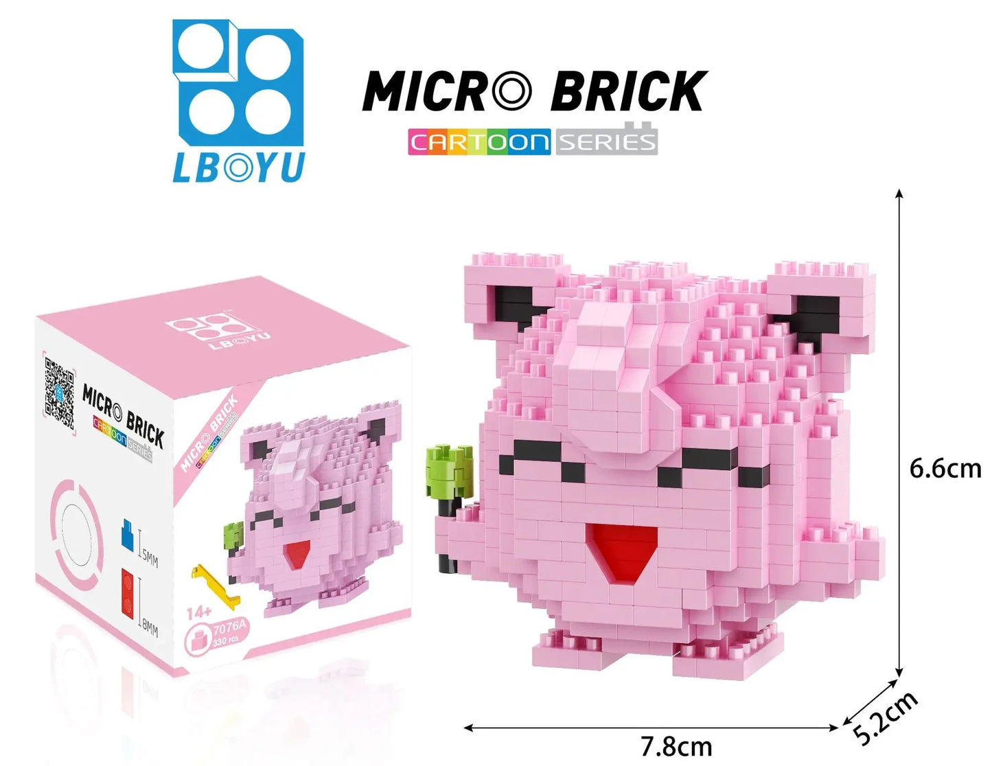 Pokemon Mini Building Blocks Set – Ash Ketchum & Characters