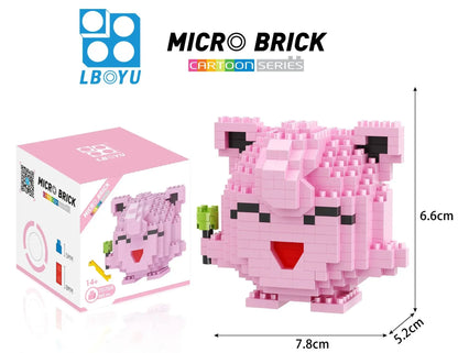 Pokemon Mini Building Blocks Set – Ash Ketchum & Characters