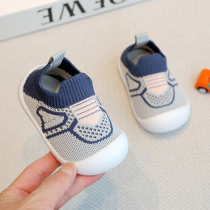 Baby Breathable Mesh Shoes Non-Slip Soft Sole Toddler Sneakers
