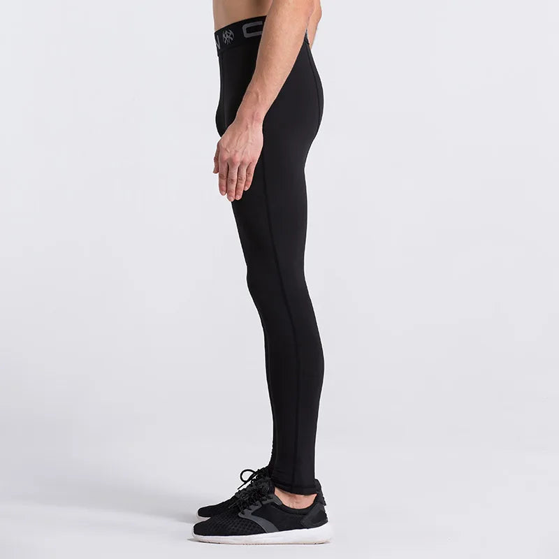 Men's Compression Leggings – Dry Fit Gym Training Tights