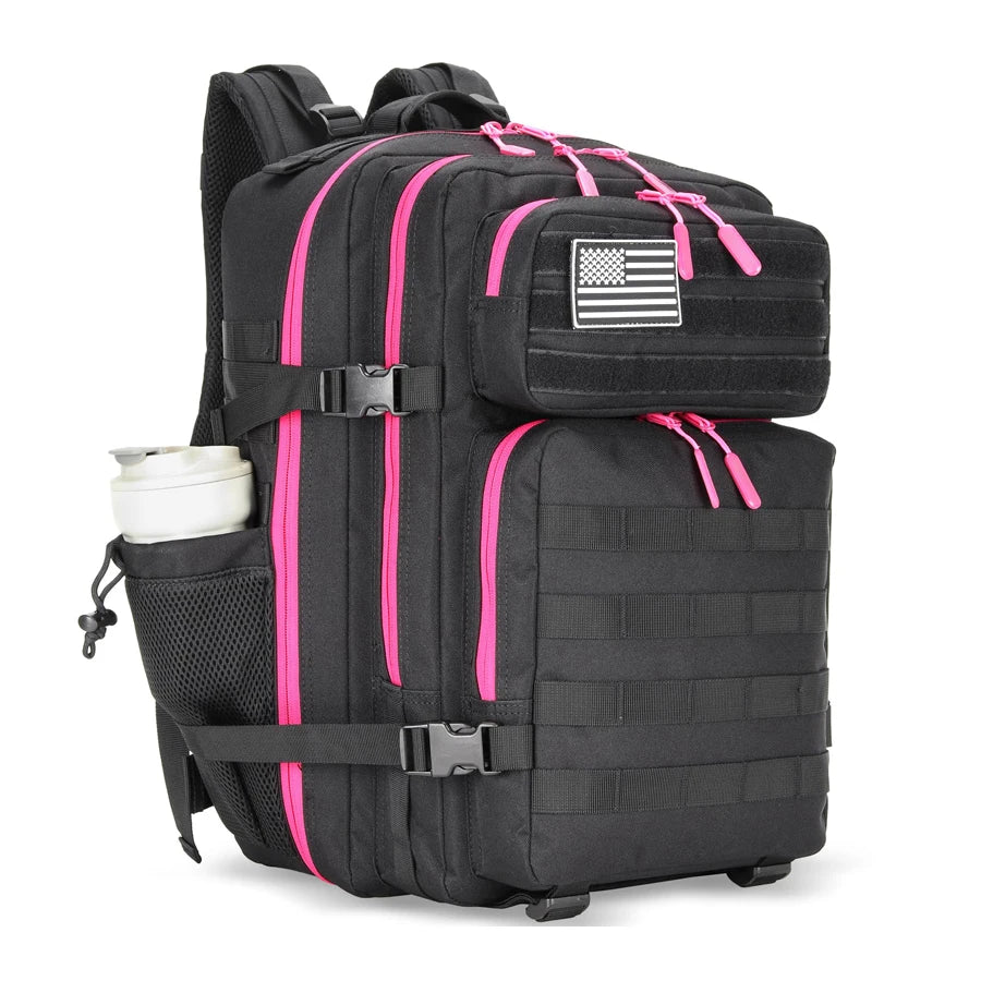 45L Tactical Backpack – Large Military Rucksack for Hiking & Gym