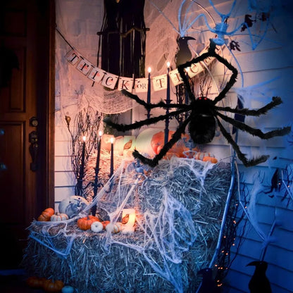 Giant Halloween Spider Decoration – Indoor & Outdoor Prop