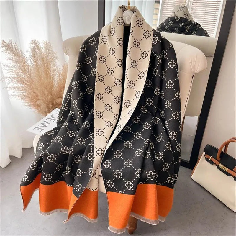 Luxury Cashmere Pashmina Shawl Scarf Warm Winter Wrap