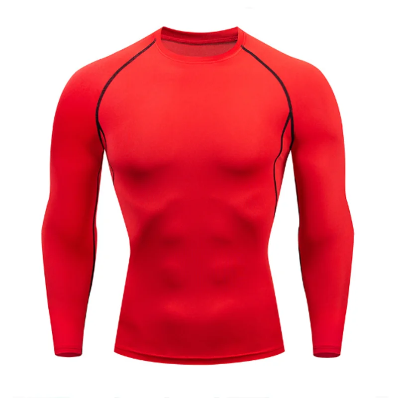Men's Compression Long Sleeve Shirt – Quick-Dry Athletic Top