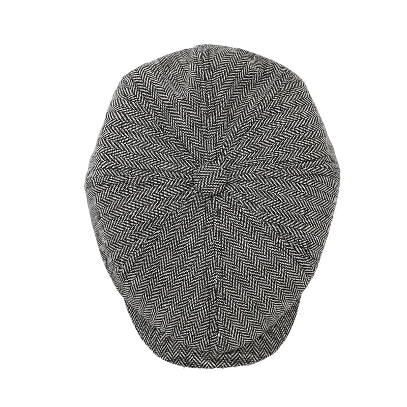 Newsboy Cap – Unisex Retro Cotton Beret for Travel & Casual Wear