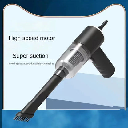 Portable Handheld Car Vacuum Cleaner with Multiple Attachments