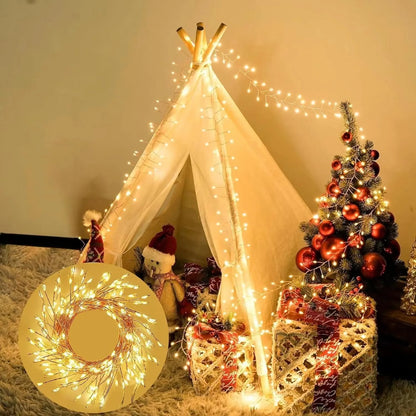 LED Firecracker Fairy String Lights – USB Powered with Remote Control, 3/6/9M