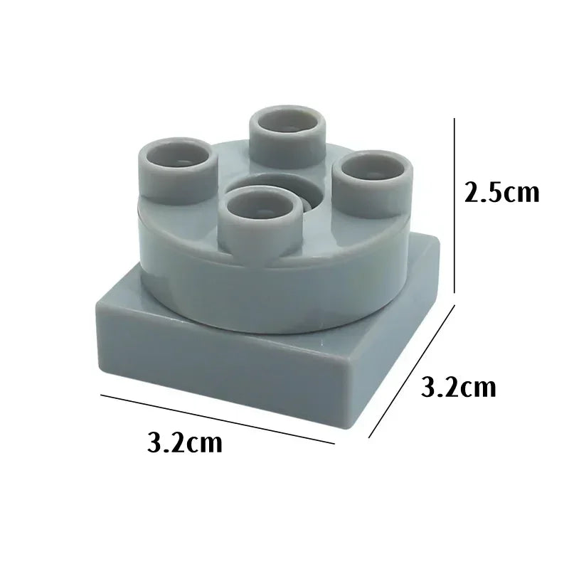 Large Building Blocks Playground Parts – Duplo Compatible Accessories
