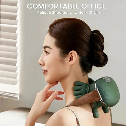 Shiatsu Neck & Shoulder Massager – Deep Tissue Bionic Electric