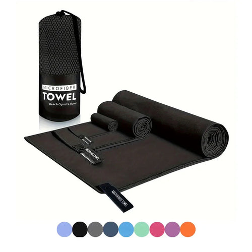 Outdoor Sports Microfiber Towel – Quick-Dry & Super Absorbent