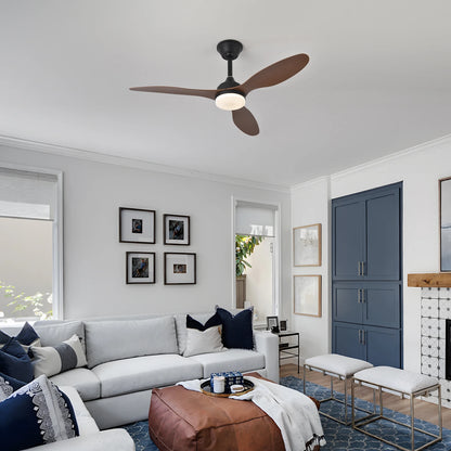 Ceiling Fan with Light – Low Profile Remote Control Fan, 25–52 Inch