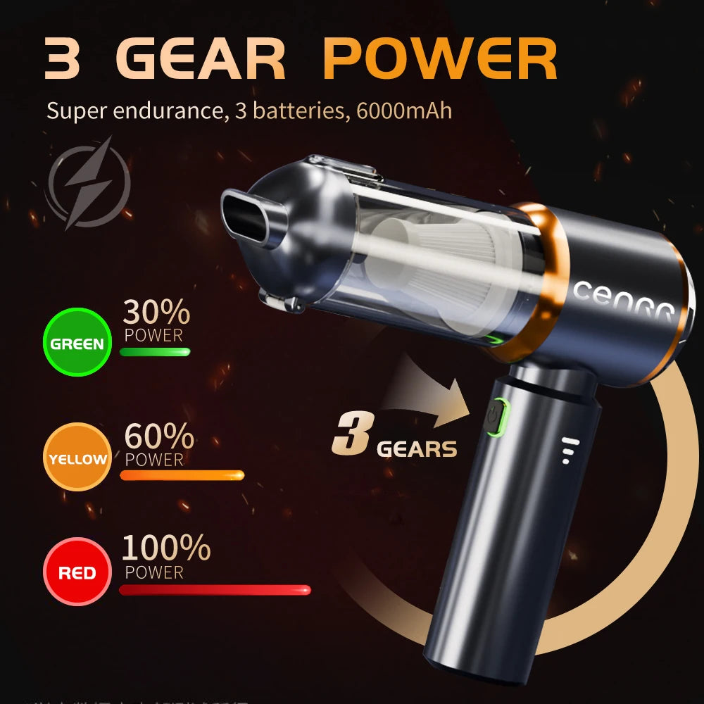 Cenrr Mini Cordless Handheld Vacuum Cleaner