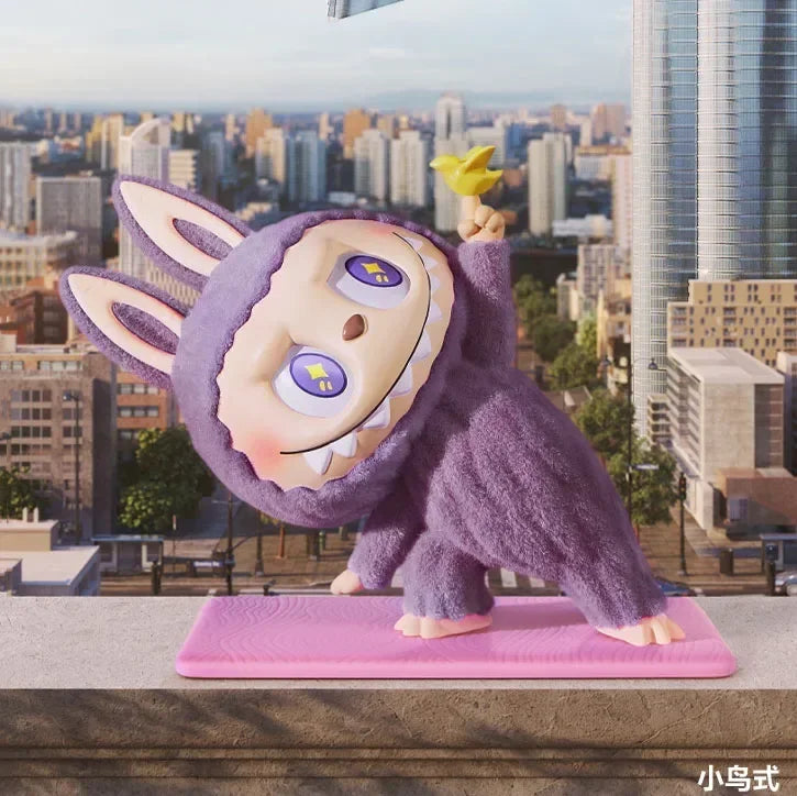 Labubu The Monsters Lazy Yoga Series Blind Box