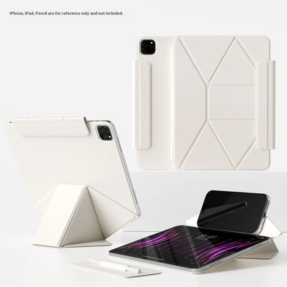 Magnetic iPad Case with Multi-Angle Stand for iPad Pro, Air, Mini