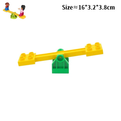 Large Building Blocks Playground Parts – Duplo Compatible Accessories