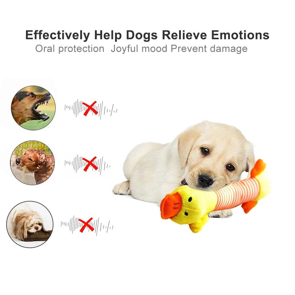 Cute Plush Squeaky Chew Toy for Dogs and Cats