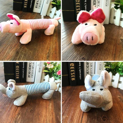 Cute Plush Squeaky Chew Toy for Dogs and Cats
