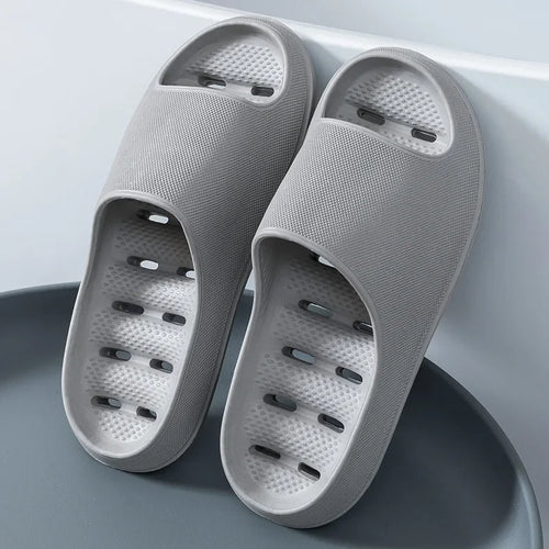 Men's Quick-Dry Anti-Slip Bath Slippers – EVA Shower Sandals