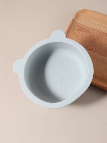 Bear Shape Silicone Baby Suction Bowl 300ml