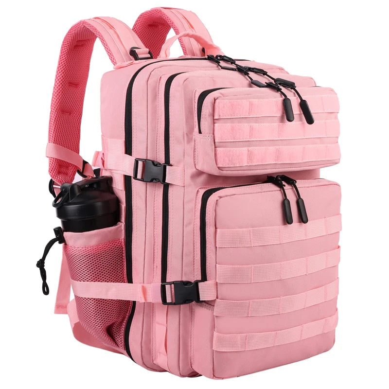 45L Tactical Backpack – Large Military Rucksack for Hiking & Gym