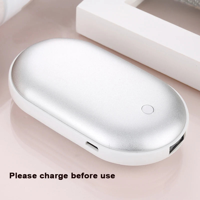 Electric Hand Warmer Ultra-Thin Double-Sided with 3 Heat Levels