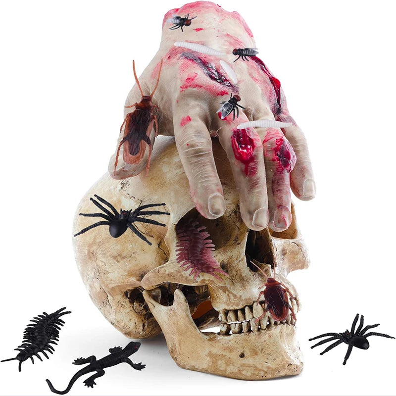 Realistic Fake Bug Prank Toys – Spiders, Cockroaches & More