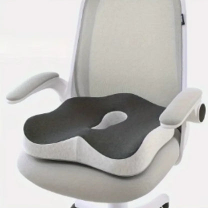 Ergonomic Memory Foam Seat Cushion – Coccyx & Spine Relief