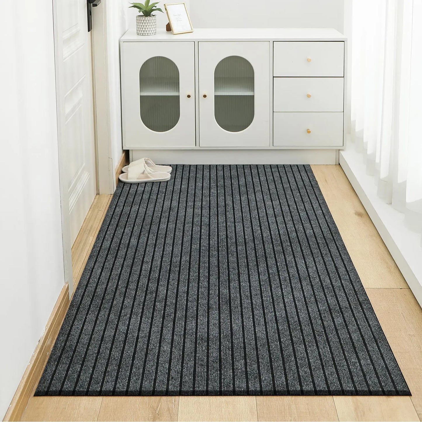 Ribbed Floor Mat – Durable, Washable & Non-Slip Door Mat