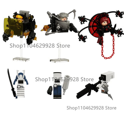 Skibidi Toilet Mini Building Block Figures – TV Man, Cameraman & More