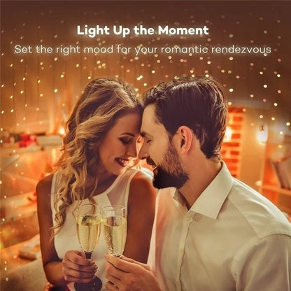 LED Fairy String Lights – Waterproof Copper Wire for Christmas, Wedding & Party