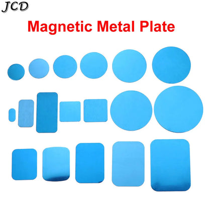 Magnetic Metal Plates for Car Phone Holder – 10pcs Iron Sheets