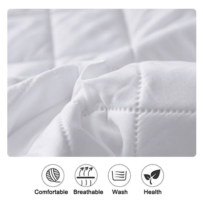 Waterproof Quilted Mattress Protector – Fitted Sheet Cover
