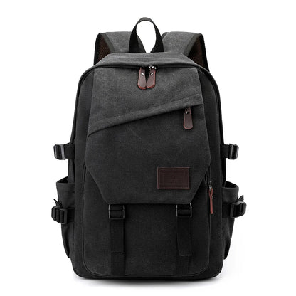 Large Capacity Canvas Travel Backpack for Men