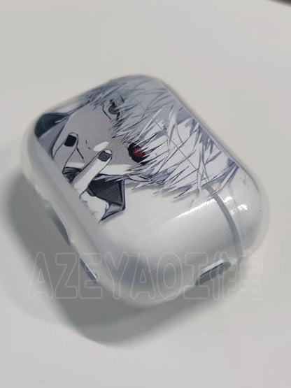 Tokyo Ghoul AirPods Case – Transparent Anime Cover