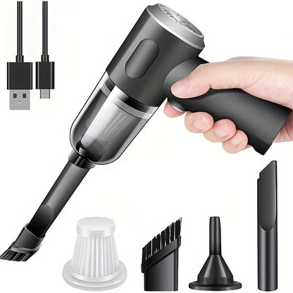 Cordless Handheld Car Vacuum Cleaner 690000Pa – Wet & Dry, 2-Hour Quick Charge