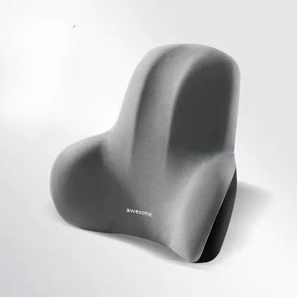 Memory Foam Lumbar Support Cushion with Washable Cover