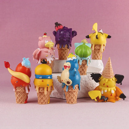 Pokémon Pikachu and Gengar Ice Cream Action Figure