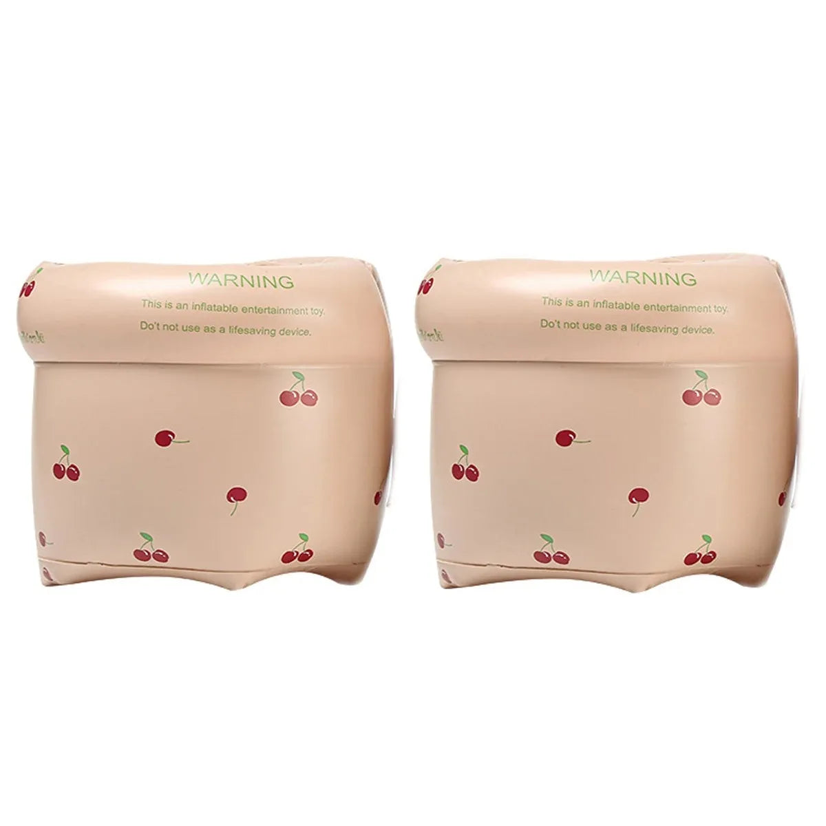 Inflatable Swim Arm Floaties for Kids – Cherry Print Armbands