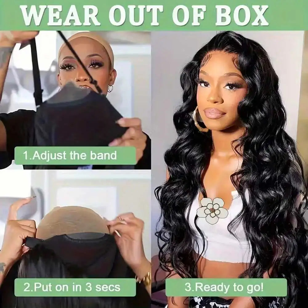 Body Wave Lace Front Wig Human Hair – Glueless HD Lace