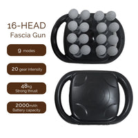 16 Head Black