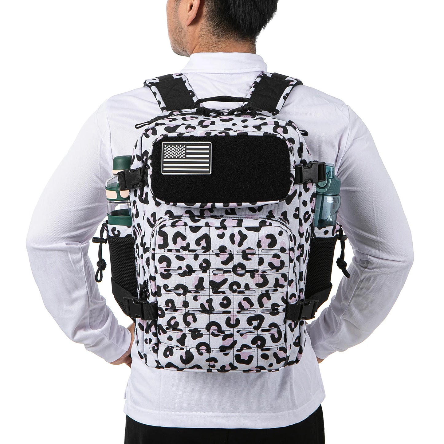 25L Tactical Backpack – MOLLE Laser Cut Military Rucksack