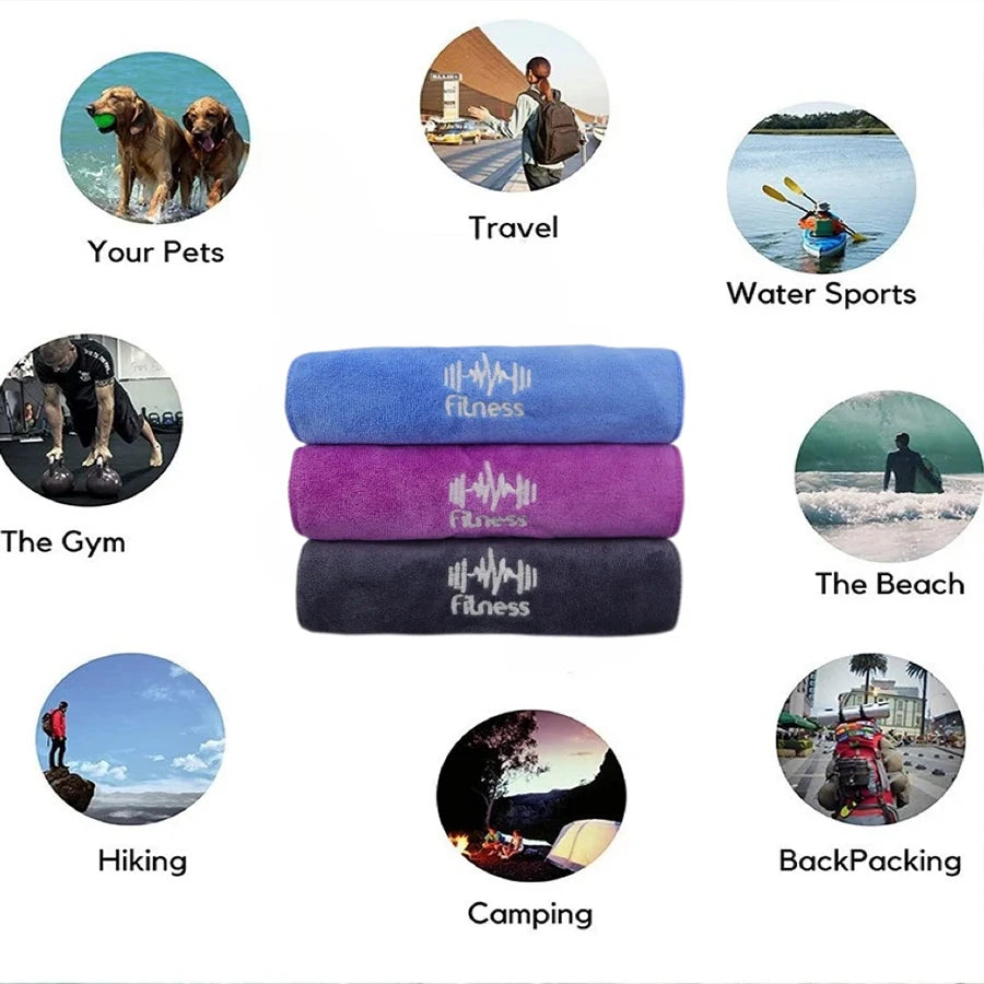 Fitness Sports Towel – Super Absorbent Quick-Dry Gym Towel